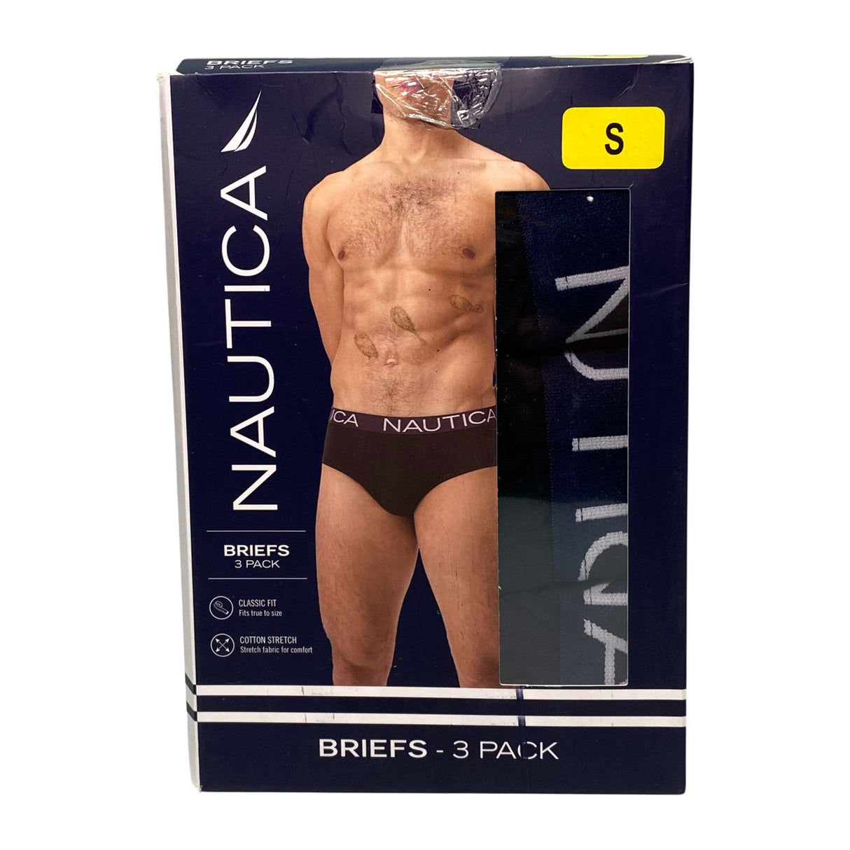 Nautica Men's 3x Briefs SIZE - Small