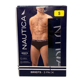 Nautica Men's 3x Briefs SIZE - Small