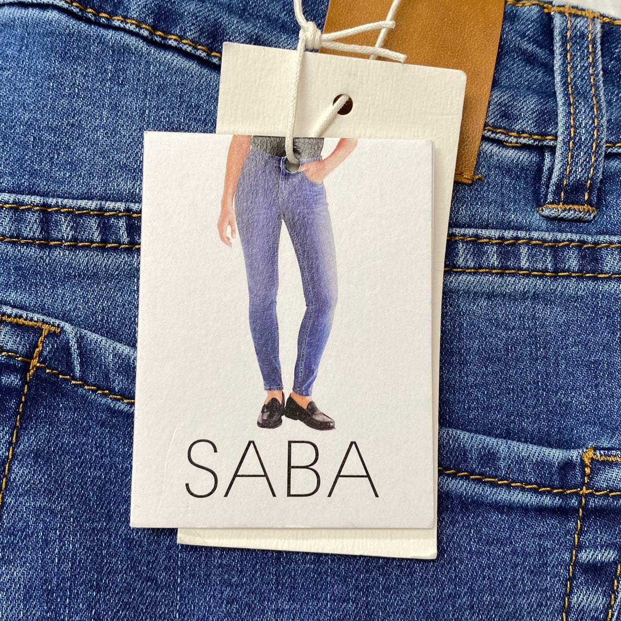 Saba Women's The Anna Jeans - Mid Wash SIZE - 12