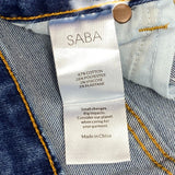 Saba Women's The Anna Jeans - Mid Wash SIZE - 12