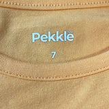 Pekkle Girl's 4 Piece Shorts & Tee set SIZE - 7