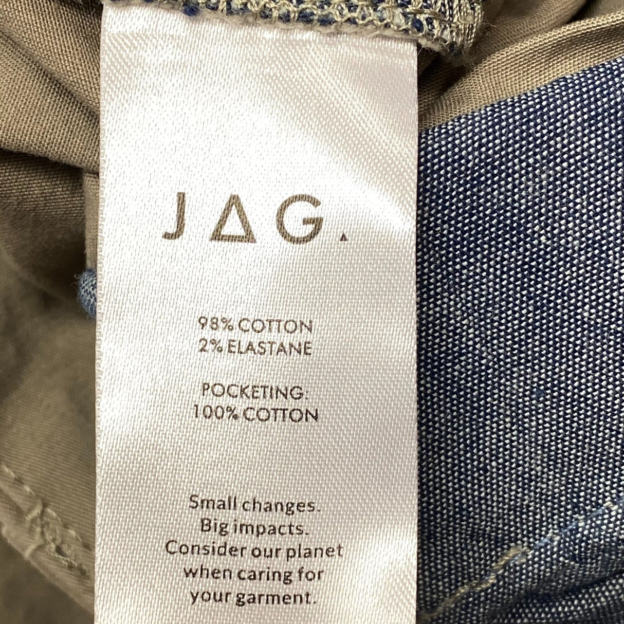 JAG Men's Slim Fit Chino Pants SIZE - 40
