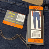 Urban Star Men's Straight Leg Jeans - Dark Wash SIZE - 42