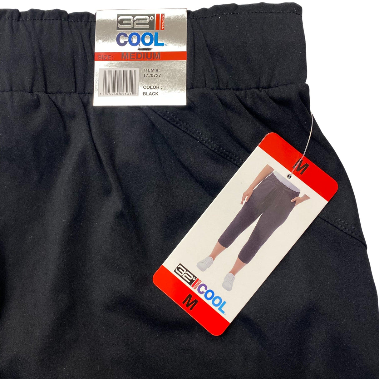 32Degrees Women's Capri Pant - Black SIZE - Medium