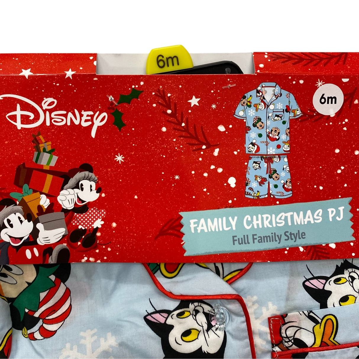 Hotsprings Kids Disney Family Christmas PJ Set 6m