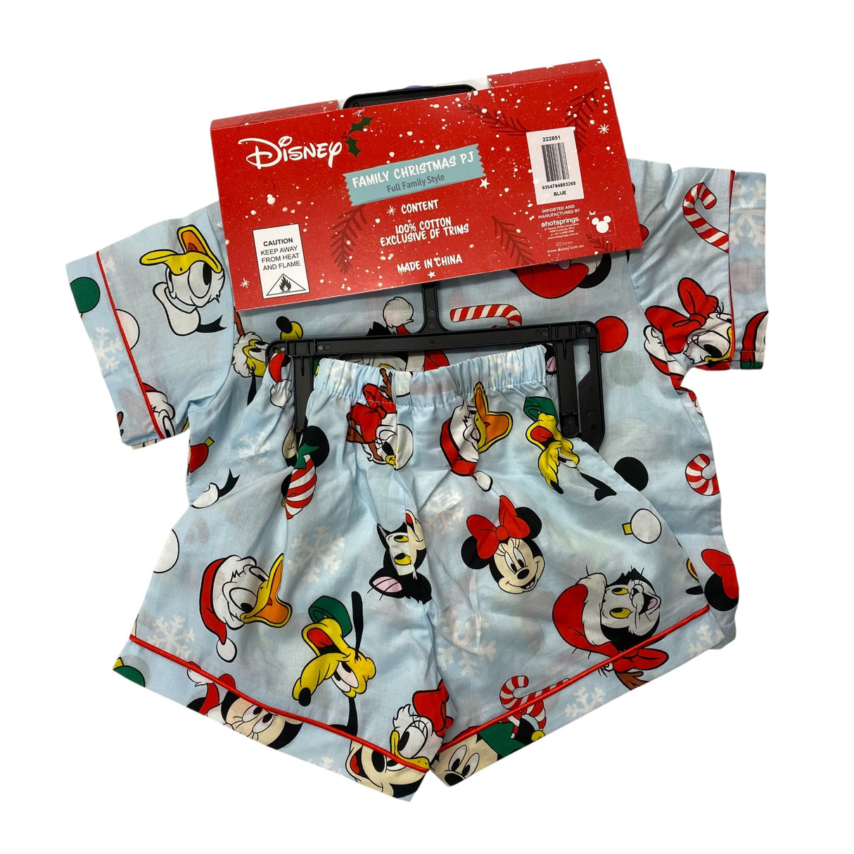 Hotsprings Kids Disney Family Christmas PJ Set 3m