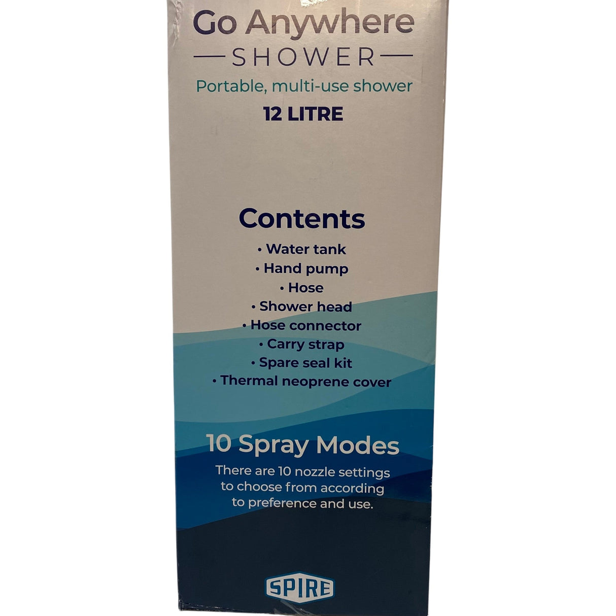 Spire 12L Go Anywhere Portable Shower