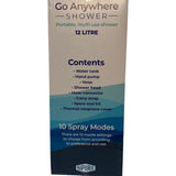 Spire 12L Go Anywhere Portable Shower
