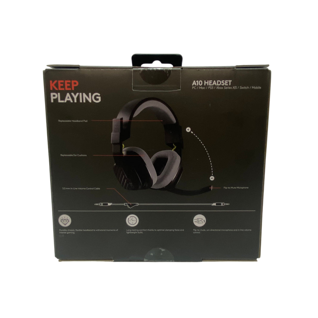 Logitech Astro A10 Wired Gaming Headset for PS5