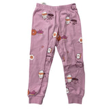 Pekkle Kids 4 Piece Sleep Set Cereal/Rainbows- XXS