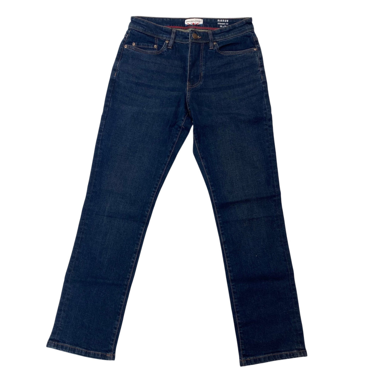 English Laundry Men's Harrow/Straight Fit Jeans - Dark Indigo 30x30 SIZE - 30