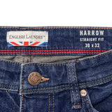 English Laundry Men's Harrow/Straight Fit Jeans - Dark Indigo 30x32 SIZE - 30