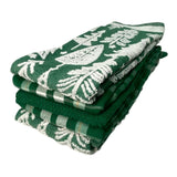 Town & Country 5x Christmas Themed Kitchen Towels - Green