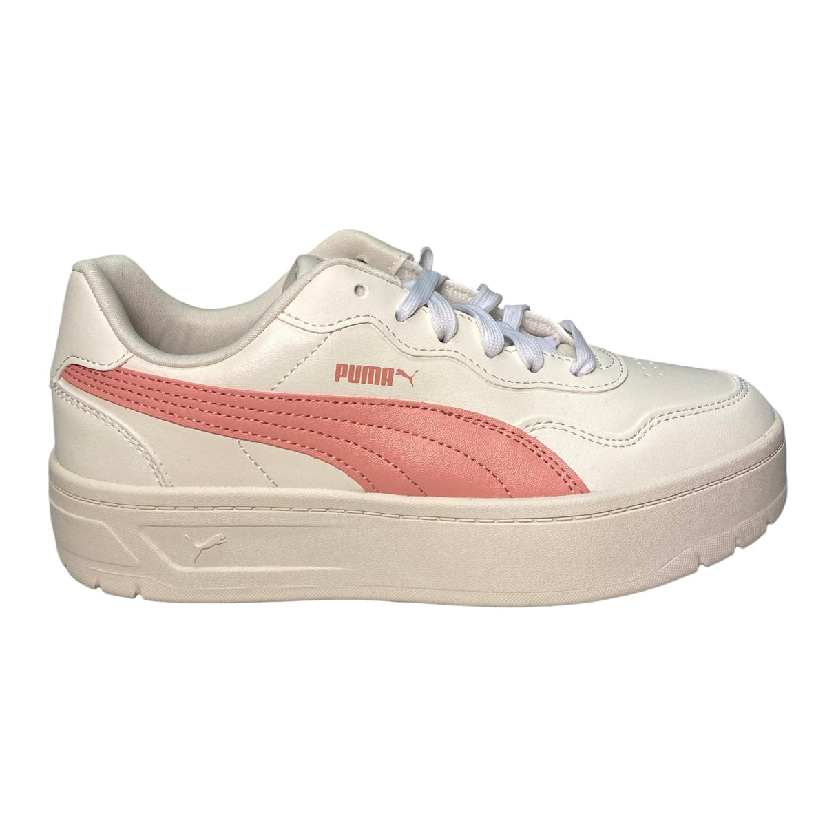 Puma Women's Court Lally Skye Sneakers - Frosted Ivory/Pink Fruit SIZE - 37