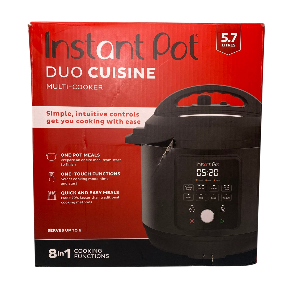 Instant Pot 5.7L Duo Cuisine 8-in-1 Multi-Cooker