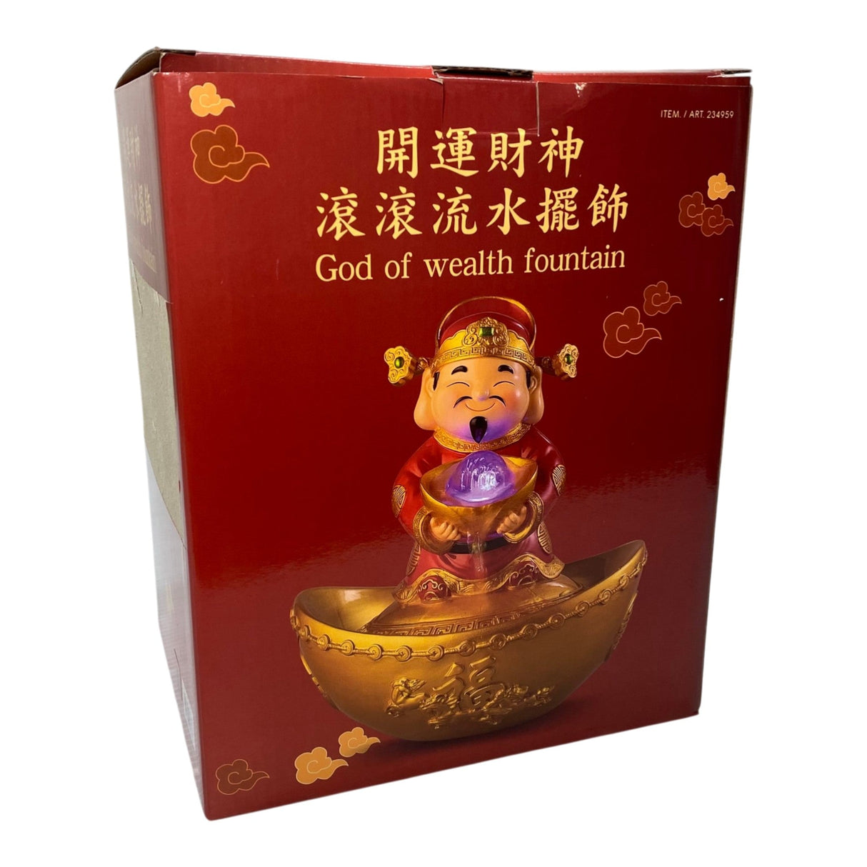 Holiday 22cm God Of Wealth Fountain