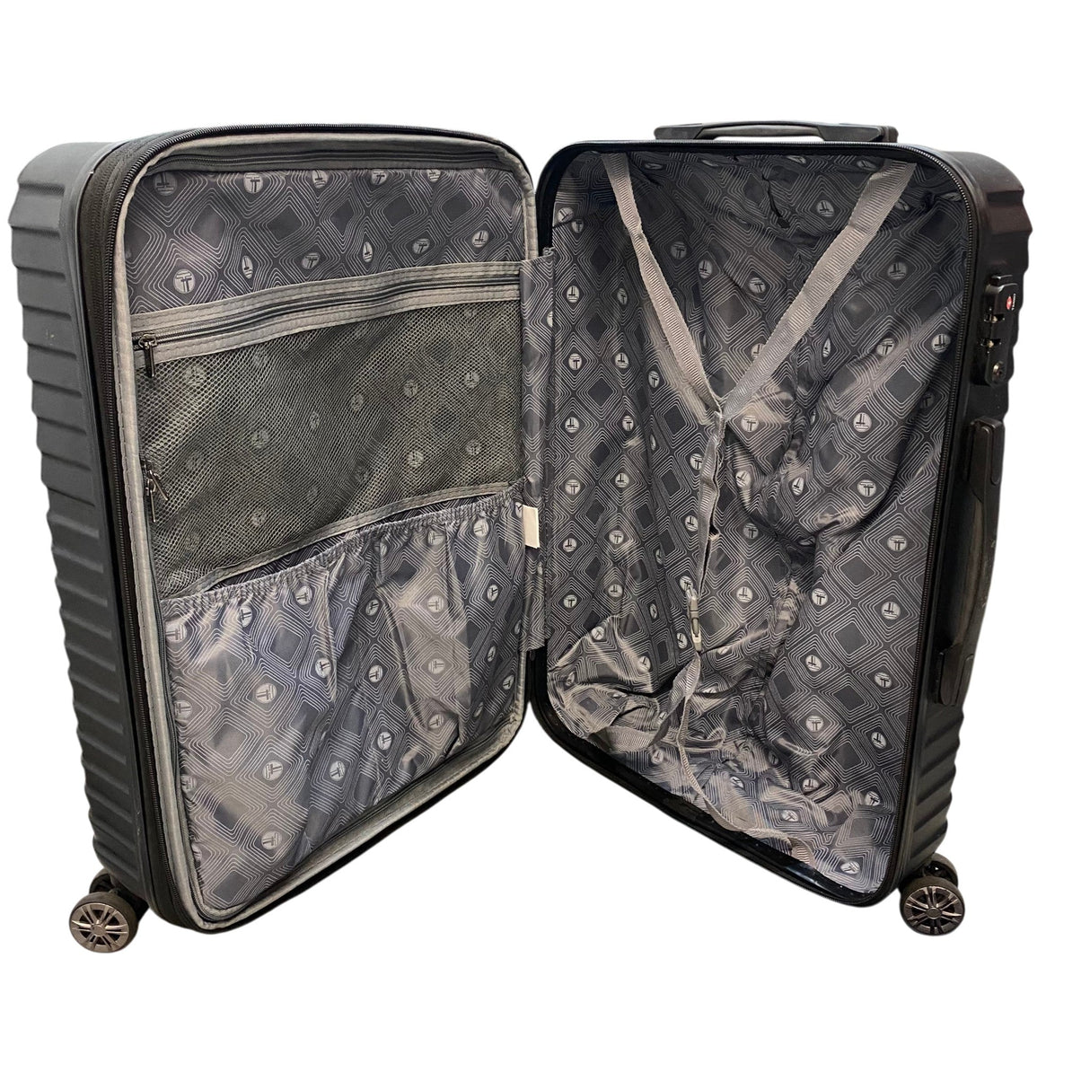 Tosca Huston 3 Piece Hardside Suitcase Set