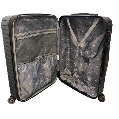 Tosca Huston 3 Piece Hardside Suitcase Set