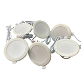 Mirabella 6x 9W LED Downlights 5CCT Dimmable