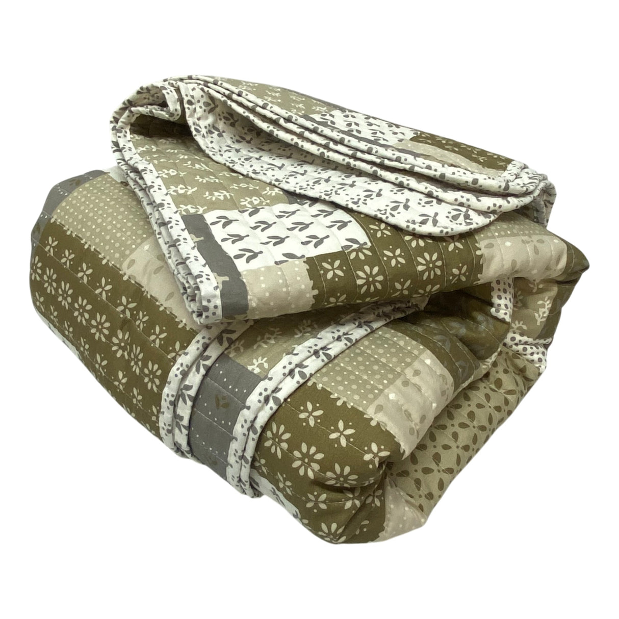 Fraiche Maison Microfiber Quilt - Queen - Patchwork
