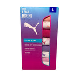 Puma Girls 8x Bikini Briefs SIZE - Large