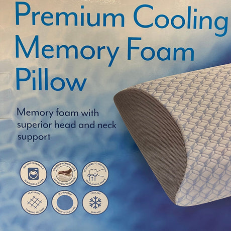 Onkaparinga Premium Cooling Memory Foam Pillow