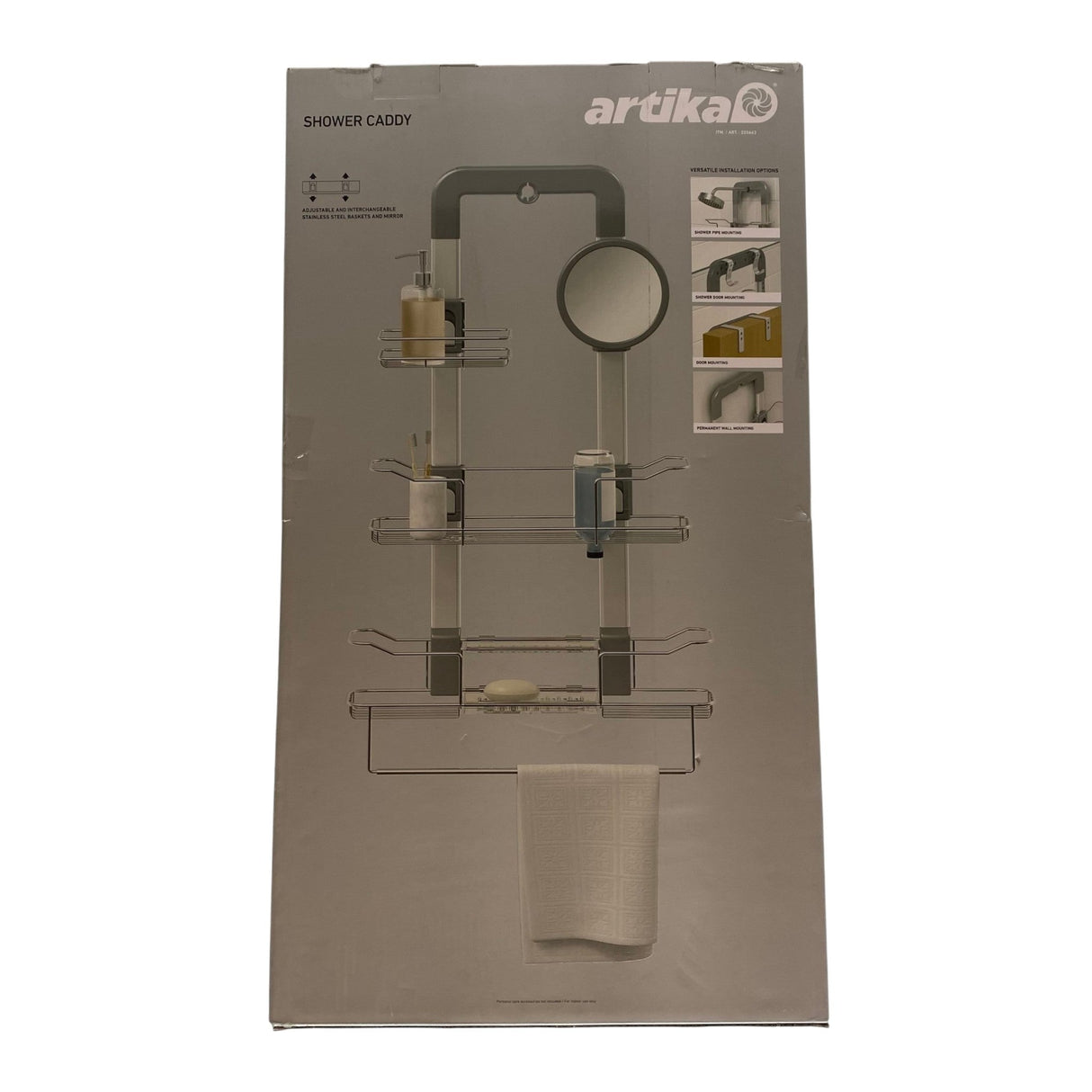Artika Trent Hanging Shower Caddy