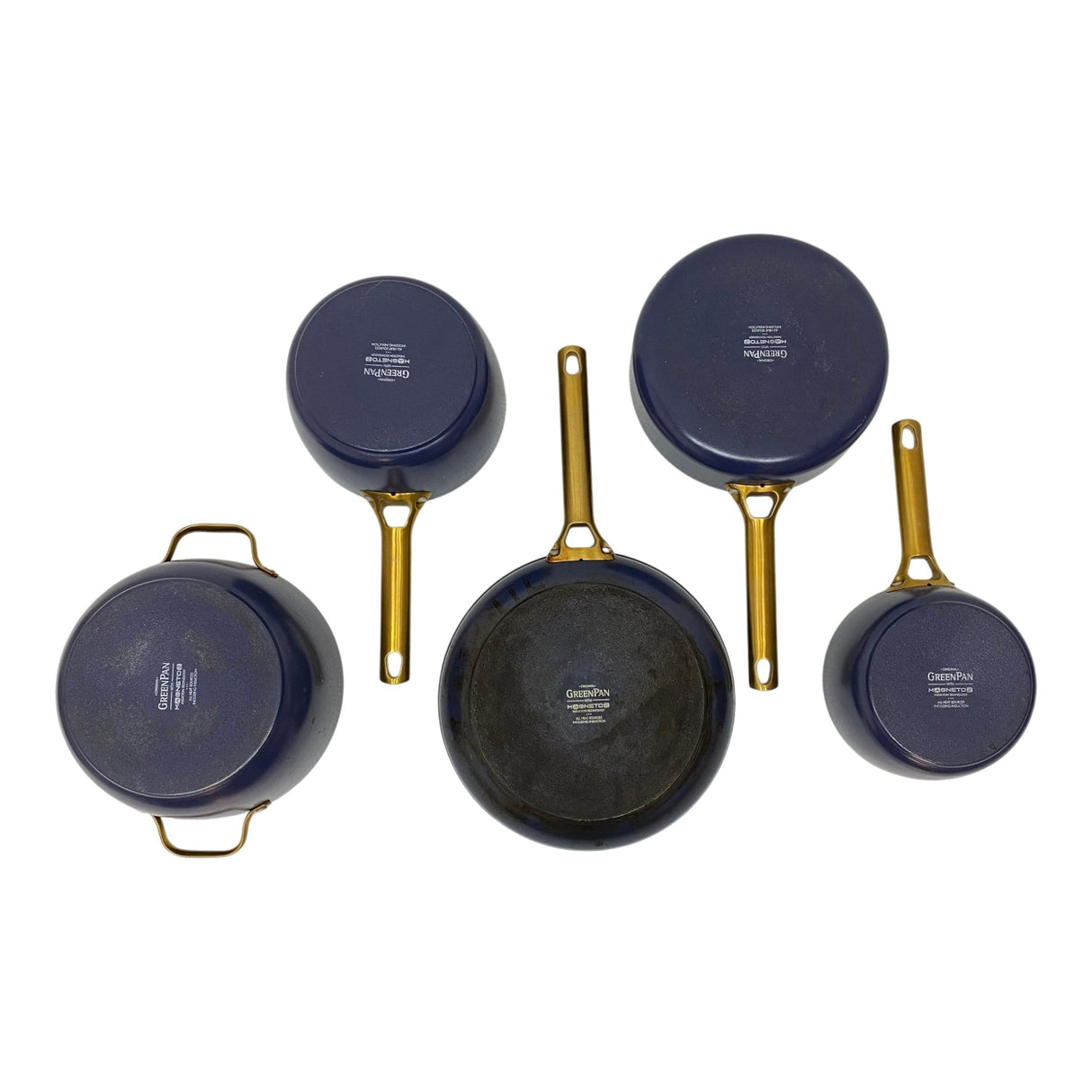 Greenpan Padova Ceramic Non-Stick 9 Piece Cookware Set