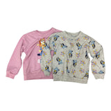 Bluey 2x Girls Sweatshirts SIZE - 6