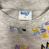 Bluey 2x Girls Sweatshirts SIZE - 6