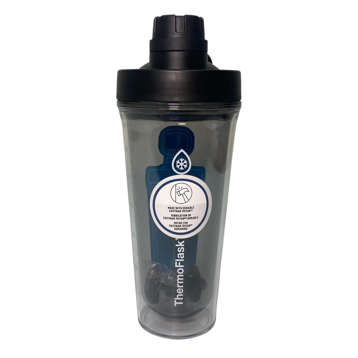 Thermoflask 710ml Tritan Sports Shaker - Black