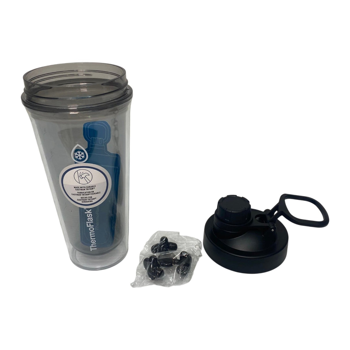 Thermoflask 710ml Tritan Sports Shaker - Black