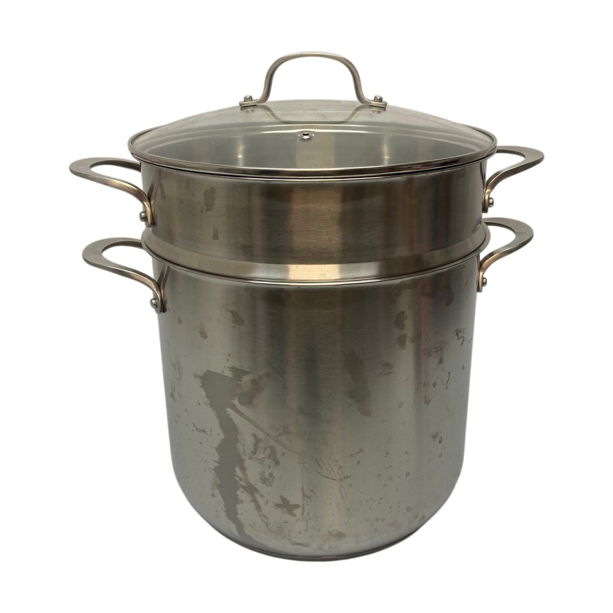 Linkfair 15L Stainless Steel Stockpot With Steamer