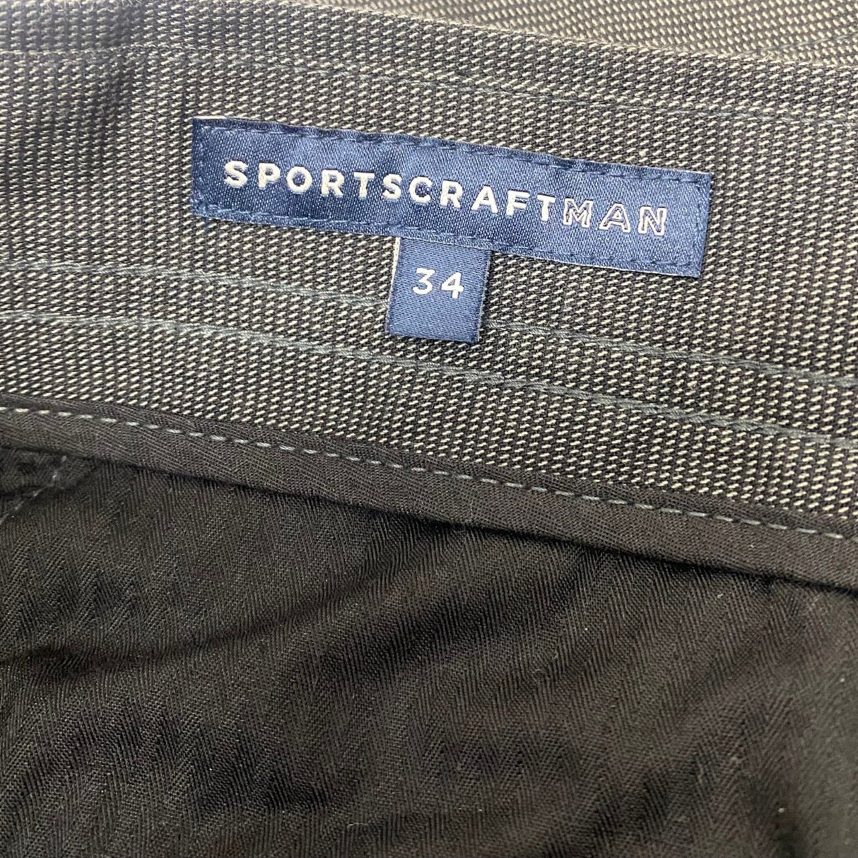 Sportscraft Men's Textured Cotton Shorts SIZE - 34