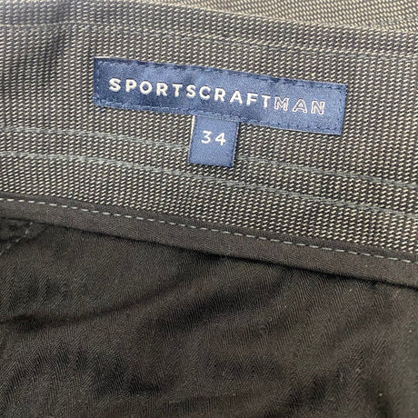 Sportscraft Men's Textured Cotton Shorts SIZE - 34
