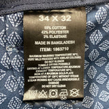 English Laundry Men's AirTouch Comfort Straight Fit Pants - Blue SIZE - 34