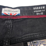 English Laundry Men's Harrow Straight Fit Jeans SIZE - 34