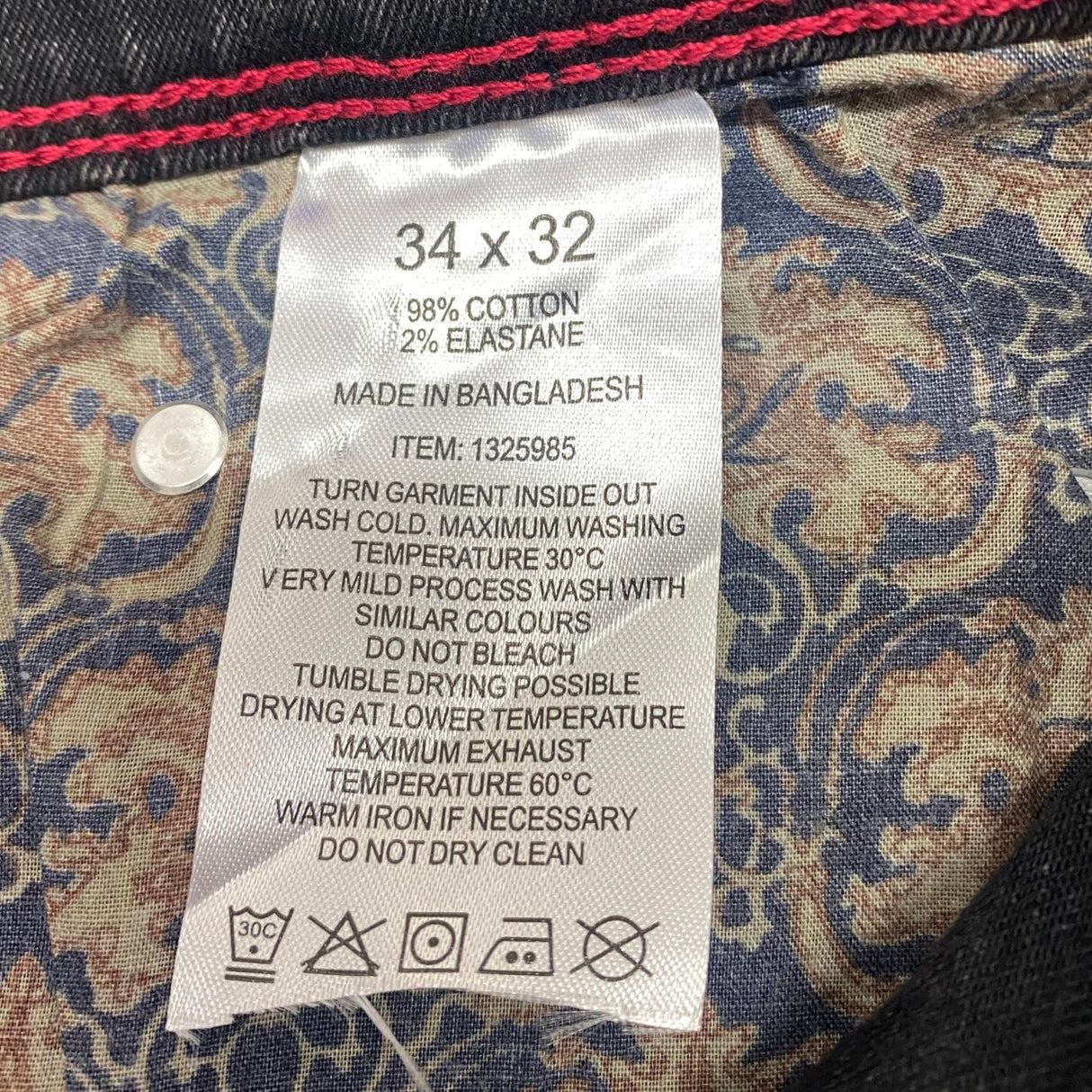 English Laundry Men's Harrow Straight Fit Jeans SIZE - 34