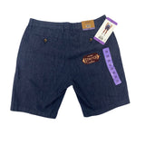 Jachs Men's Chambray Shorts - Navy SIZE - 30