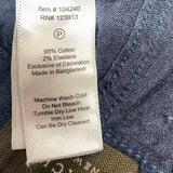Jachs Men's Chambray Shorts - Navy SIZE - 30