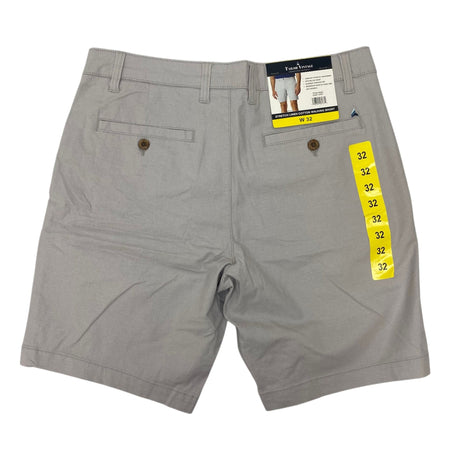 Tailor Vintage Men's Stretch Linen Cotton Walking Short - Quiet Grey SIZE - 32