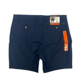 Tailor Vintage Men's Stretch Linen Cotton Walking Short - Navy SIZE - 42
