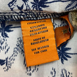 Tailor Vintage Men's Stretch Linen Cotton Walking Short - Navy SIZE - 42