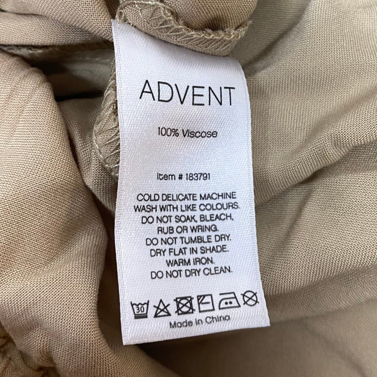 Advent Women's Palazzo Pants - Safari Brown SIZE - XXL