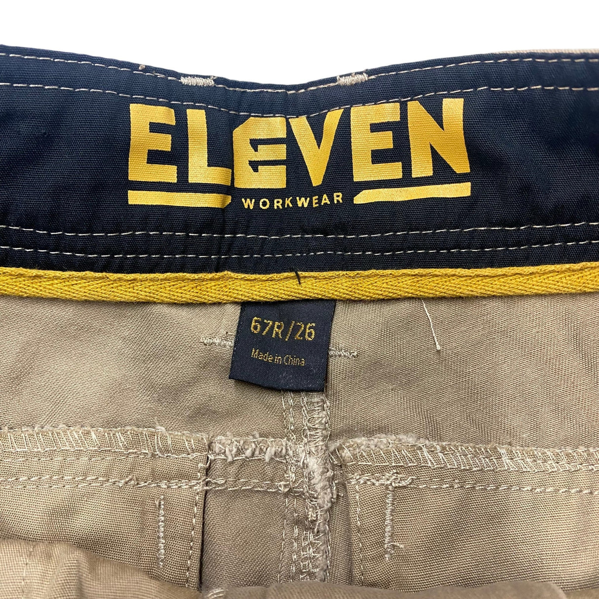 Eleven Women's Work Shorts - Tan SIZE - 26