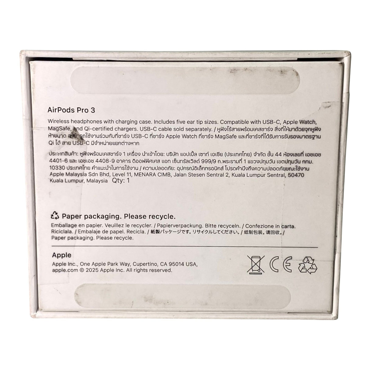 Apple Airpods Pro 3 (2025) A3122