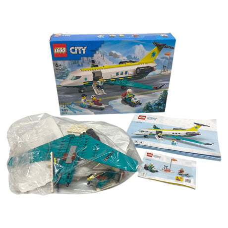 Lego City Emergency Air Ambulance Airplane 60465
