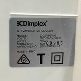 Dimplex 5L Evaporative Cooler DCEVP5WG