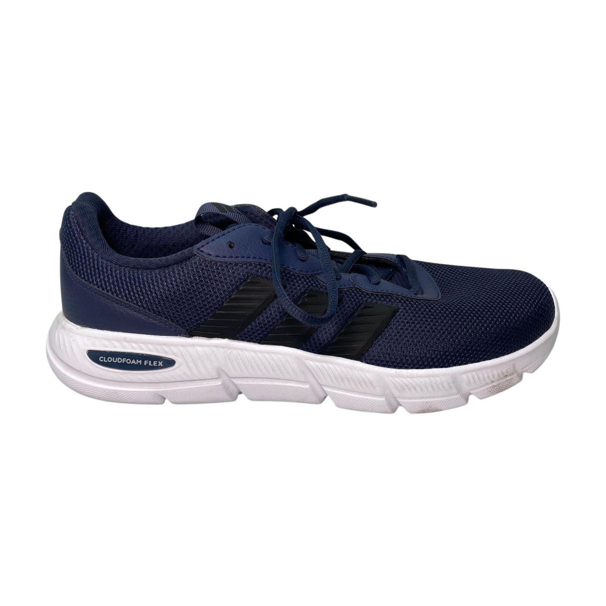 Adidas Men's Cloudfoam Flex Wide Fit Sneaker - Navy