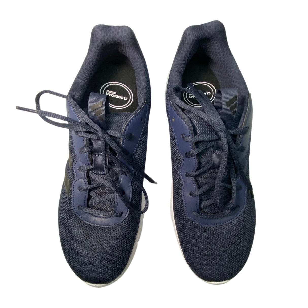 Adidas Men's Cloudfoam Flex Wide Fit Sneaker - Navy